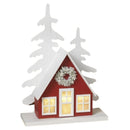 Festive Winter Wonderland Light-Up House