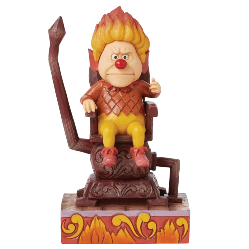 Heat Miser Sitting on Throne