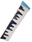 Fabric Icicle Garland - 4 Feet Long - 2 Pack