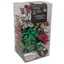 Holiday Ribbon And Bow Kit - Red/Green/Silver/Gold