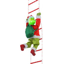 Outdoor Animated Rope Ladder Climbing Grinch