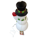 Lighted Blow Mold Snowman - 2 Feet Tall