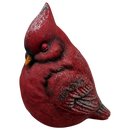 Resting Cardinal Figurine