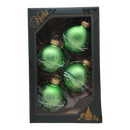 Krebs Value Glass Ornament 4 pack - Winter Whirl