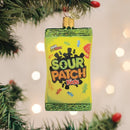 Sour Patch Kids Bag  Glass Ornament