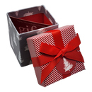Gift Box Cube for Gift Cards - 3" x 3" - Greyscale Trees
