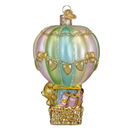 Baby Bear Balloon Glass Ornament - Christmas >> Ornaments >> Baby - by Old World Christmas - view 3