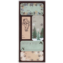 Foil Peel and Stick Gift tags - Sophisticated Botanical