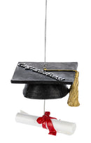 Graduation Cap and Diploma Ornament