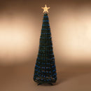 Steel Frame Pole Tree with Color Change LED Lighting - 6 Feet Tall