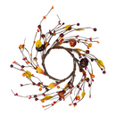 Autumn Pumpkin Candle Ring - 4" opening - Home & Living >> Candles >> Accessories - by Gerson - view 2
