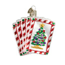 Royal Flush Glass Blown Ornament - The Country Christmas Loft