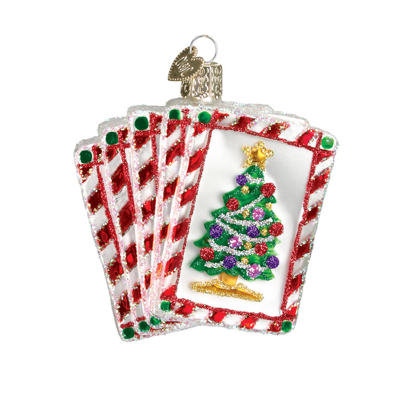Royal Flush Glass Blown Ornament - The Country Christmas Loft