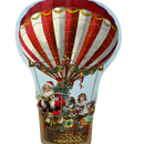 Diecut Hot Air Balloon  Advent Card With Envelope - Christmas >> Advent - by Alison Gardner