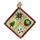 Old World Christmas Christmas Quilt Ornament