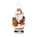 Christopher Radko Little Gem Glass Ornament - A Claus to Celebrate