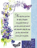 Daughter You Have Blossomed Birthday Card