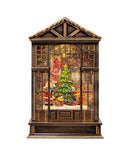 Water Lantern With Santa and Christmas Tree - Christmas >> Snowglobes - by Kurt Adler