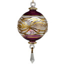 Blown Glass Ornament - "Regal Jewel" - Christmas >> Ornaments >> Egyptian Glass - by Unique Ornaments