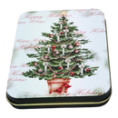 Christmas Gift Card Tin - Holiday Cheer Christmas Tree
