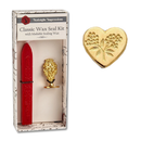 Classic Wax Seal Kit - Floral Heart - Gift Shoppe >> Wax Seals - by Freund-Mayer