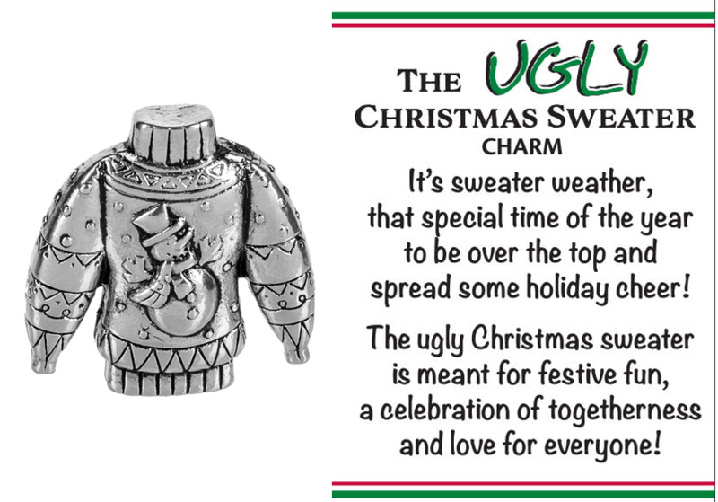The Ugly Christmas Sweater Charm