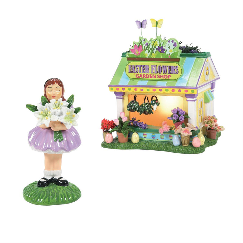 Easter Gardens Flower Shop - 2 Piece Set