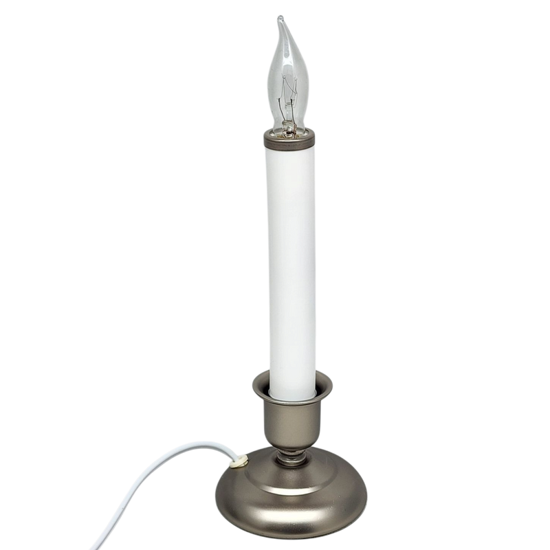Cape Cod - Pewter Electric Sensor 9 Inch Window Candle