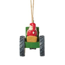 Santa in John Deere Tractor Ornament - Christmas >> Ornaments >> Santa Claus - by Jim Shore - view 4