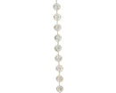 Shiny Bead Garland - White - 32.8 Feet Long