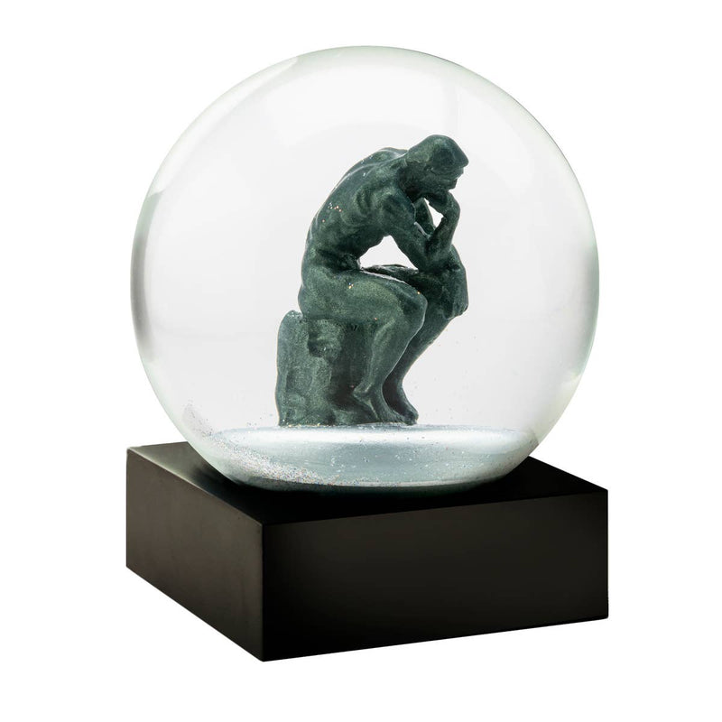 The Thinker Snow Globe - The Country Christmas Loft