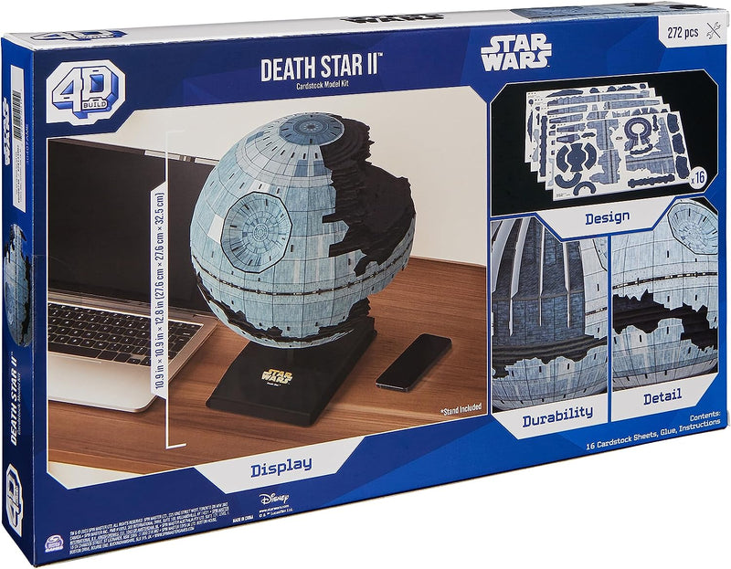4D Build, Star Wars R2-D2 Cardstock Model Kit