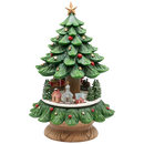 Musical Christmas Tree with Rotating Santa Train – 14 Inch - Christmas >> Decor - by Roman - view 3