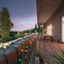 Solar String Lights with Twinkle Effect - Multicolor- 9 Meters (29.5 Feet)