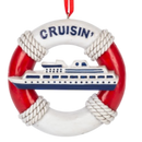 Cruise Ship Ornament - Cruisin' - Christmas >> Ornaments >> Vehicles - by Ganz - view 2