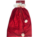 Red Velvet Santa Sack