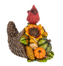 Horn of Plenty Cardinal Figurine -
