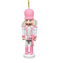 Pink And White Nutcracker Ornament - Sword