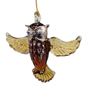 Egyptian Blown Glass Ornament - Owl - Christmas >> Ornaments >> Egyptian Glass - by Egyptian Museum