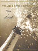 Time To Celebrate Card  - Congratulations Card - Gift Shoppe >> Greeting Cards >> Novelty - by Leanin Tree