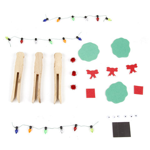 Foamies Mini Group Activity Kit - Reindeer Clothespins - The Country Christmas Loft