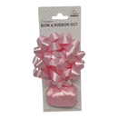 Bow and Ribbon Set - Soft Pink - Gift Shoppe >> Gift Wrap - by Expressive Design