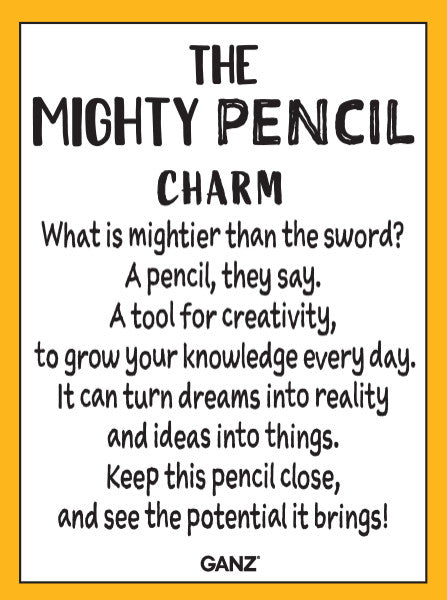The Mighty Pencil Charm