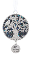 Tree of Life Ornament - Hope Anchors the Soul