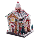 Light-Up Claydough Gingerbread House - 14 Inches tall - Christmas >> Decor - by Kurt Adler