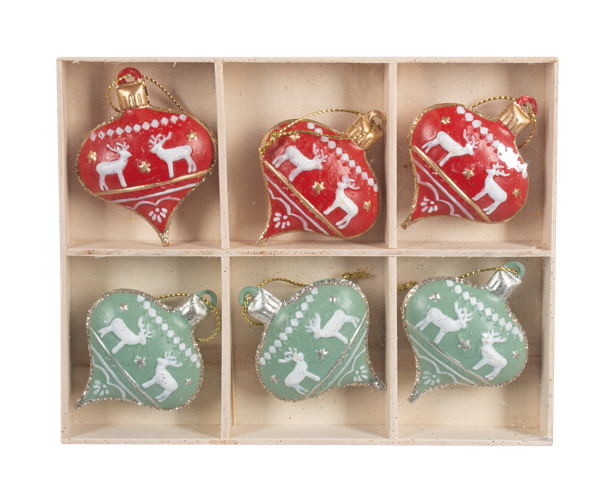 Deer Drop Ornament Boxed Set