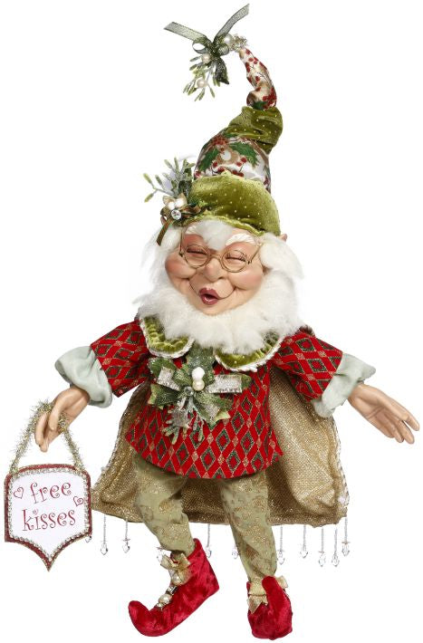 Mistletoe Mischief Elf, Large - 16 Inches - The Country Christmas Loft