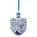 Porcelain Hanukkah Ornament - Dreidel