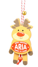 Dancing Wooden Ornament (A - D) -