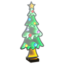 Infinity Lighted Holiday Tree – 33 Inch with Wood Base